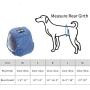 LOVABLEU Male Dog Belly Band Wraps Large Washable Diapers 3 PCS Premium Heat Nappy Pants