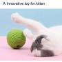 Cat Roly-Poly Scratcher Ball, Cactus Cat Scratcher, Motion Kitten Toy, Cat Treadmill , Interactive Tilting Toys for Cats and Kittens
