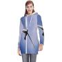 Wind Turbine Power Alternative Energy Sustainable Natural Resource Blue Sky Turbine,Womens Sweatshirt Casual Long Sleeve Pul