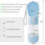 UPGRADE Dog Water Bottle, Leak Proof Portable Water Bowl Dispenser for Walking Traveling, Multifunctional Outdoor Water Dispenser for Dogs and Cats, Lightweight & Convenient