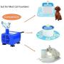 Panker Cat Fountain Pump Replacement, Ultra-Quiet Cat Water Fountain Pump with 6 Feet Long Power Cord, Work for Veken 84 oz/2.5 L & isYoung 54 oz Cat Fountains etc - AC Power Adapter Not Included …