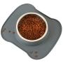 Hoping Large Dog Bowl-No Spill Dog Bowl Non Slip Silicone Mat Dog Water Food Bowl One Stainless Steel Cat Bowl Dish for Large Dog