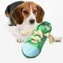 AIPINQI Dog Squeaky Chew Toy, Durable and Safe Dog Playing Toy Funny Shoes Sound Toy for Small and Medium Pets, Green AIPINQI Dog Squeaky Chew Toy, Durable and Safe Dog Playing Toy Funny Shoes Sound Toy for Small and Medium Pets, Green