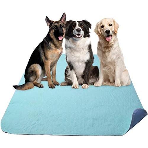 KOOLTAIL Washable Pee Pads for Dogs - Waterproof Dog Mat Non-Slip Puppy Potty Training Pads, Reusable Whelping Pads for Dog Crate PlayPen