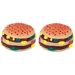 Coastal Pet Rascals Latex Hamburger Dog Toy 2.5-Inch