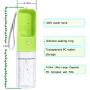 Sofunii Dog Water Bottle for Walking, Portable Pet Travel Water Drink Cup Mug Dish Bowl Dispenser, Made of Food-Grade Material Leak Proof & BPA Free - 15oz Capacity (Green)