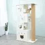 Wood Cat Climbing Frame Cat Tower Tree Multi-Layer Cat House Comfortable Cat Activity Centre Four Seasons Universal Run-anmy0716 Wood Cat Climbing Frame Cat Tower Tree Multi-Layer Cat House Comfortable Cat Activity Centre Four Seasons Universal Run-anmy0716