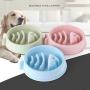 GaoCold Fish Shape Slow Feeder Dog Bowl,Funny Feeder No Chocking Slow Feeder Bloat Stop Dog Food Water Bowl