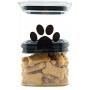 Airscape Pet Food and Treat Storage Container - Patented Airtight Lid Preserves Food Freshness - Clear Plastic - 64 fl. oz