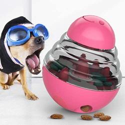 EXTREMEWORLD Tumbler Automatic Pet Slow Feeder Treat Ball Food Dispensing Dog Toy