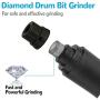 DSS Dog Nail Grinder - Upgraded Electric Pet Nail Trimmer Powerful Painless Paws Grooming & Smoothing for Small Medium Large Dogs & Cats