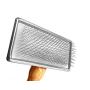 Claw Claws Pet Slicker Brush for Dogs and Cats, Wooden Handle with Stainless Steel Soft Pins, Gently Remove Tangled, Loose Undercoat and Mats Hair, Pet Grooming Brush, Soft Pin Brush Tool