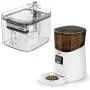 NPET 3L Clear Cat Water Fountain and 6L Large Capacity Automatic Pet Feeder with Timer NPET 3L Clear Cat Water Fountain and 6L Large Capacity Automatic Pet Feeder with Timer