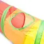 Cat Tunnel for Indoor Cats, Includes Storage Bag and Toys (45 x 10 in, 6 Pieces)
