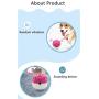 Plastic Bell Ball Pet Playing Ball Toys Two Color Bell Ball Jingle Balls Colorful Ball Toys Hollow Out Round Toys for Pet Cat Dog Parrot Bird Hamster