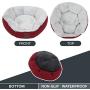EXQ Home Soft Warmful Cat Beds for Indoor Cats,Fluffy Calming Cat Bed with Slip-Resistant Bottom,Plush Round Dog Beds for Small Dogs,20 inch Kitten Bed Machine Washable Dog Bed