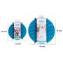 Machao Dog Bowl Slow Feed Bowl for Pet Small Medium Dog Puppy Stop Dog Bowl Anti-Choke Bowl Food Mat