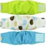 IN HAND Washable Male Dog Diapers(Pack of 3), Premium Reusable Belly Bands for Male Dogs, Durable Male Dog Belly Wrap, Comfy Doggie Diapers IN HAND Washable Male Dog Diapers(Pack of 3), Premium Reusable Belly Bands for Male Dogs, Durable Male Dog Belly Wrap, Comfy Doggie Diapers