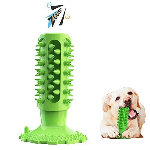 Ceetpupe Squeaky Chew Toothbrush Dog Toy Sticks for Puppy Small Medium Large Dogs Teeth Cleaning