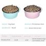 Bettors Pet Crate Bowl for Dog Hanging Pet Feeder Bowl Removable Stainless Steel Cage Hanging Water Food Bowl Dish with Bolt Holder for Pet Dog Cat Bird Puppies