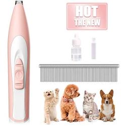 M Dog Grooming Tools, Professional Electric pet Scissors, Low Noise Wireless pet Shaver, Suitable for Small Cats and Dogs face, Paws, Eyes, Ears, Buttocks