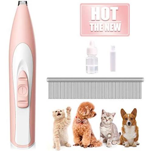M Dog Grooming Tools, Professional Electric pet Scissors, Low Noise Wireless pet Shaver, Suitable for Small Cats and Dogs face, Paws, Eyes, Ears, Buttocks