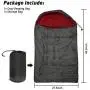 VanRolldex Dog Sleeping Bag, Waterproof Travel Warm Portable Dog Bed with Storage Bag for Indoor Outdoor Warm Camping Hiking Backpacking