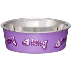 Loving Pets Fish Bella Bowl for Cat, X-Small, Lilac