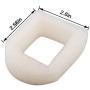 Poweka Foam Pre-Filters for Drink-Well Stainless Steel 360, Avalon, Pagoda, Seascape and Sedona Water Bowl - 12 Packs Dog and Cat Pet Fountain Prefilters (White)
