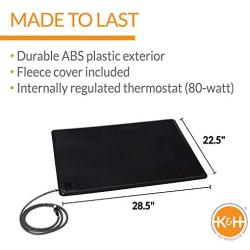 K&H PET PRODUCTS Original Lectro-Kennel Outdoor Heated Pad with Free Cover