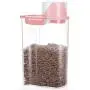 Pet Food Storage Container with Measuring Cup, Pour Spout and Seal Buckles Food Dispenser for Dogs Cats Pet Food Storage Container with Measuring Cup, Pour Spout and Seal Buckles Food Dispenser for Dogs Cats