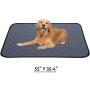 Washable Pee Pads for Dogs Large 55x35.4 Fast Absorbent Waterproof - Reusable Puppy Training Pads - Large Dog Pads for Whelping Potty Crate Home Travel Wee Wee Soft Couch Protector Antislip Anti-Leak