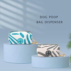 Shappy 5 Pieces Dog Poop Waste Bag Holder, Dog Bag Holder with Metal Buckle for Leash Attachment for Outdoor Walking Running or Hiking, 5 Colors