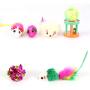ocijf179 Pet Toy 12Pcs Sisal Spherical Balls Funny Interactive Mouse Cat Toys Gift Pet Supplies - 12pcs