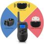 Bark Collar for Pet Training Shock Chain Anti-Bark Remote Control Punish Shock Warning 3 in 1