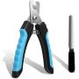 Cat & Dog Pets Nail Clippers and Trimmer, Safety Guard to Avoid Over Cutting, Professional Pet Nail Clippers and Claw Trimmer, with Ultra Sharp Stainless Steel Blades for Large and Small Animals