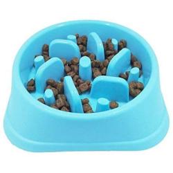 JASGOOD Dog Feeder Slow Eating Pet Bowl Eco-Friendly Durable Non-Toxic Preventing Choking Healthy Design Bowl for Dog Pet Slow Feeder