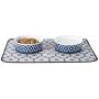 Bone Dry Lattice Collection Pet Bowl & Canister