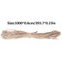 MiOYOOW 10m Cat Scratcher Rope, 4mm/6mm Twisted Sisal Rope Cat Climbing Frame Binding Rope Natural Hemp Rope or Scratching Post Tree Replacement