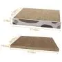ComSaf Durable Cat Scratcher Cardboard Refill, Cat Scratch Pad, 3 in 1 Recyclable Corrugated Scratcher, Reversible Scratch Box, Scratcher Lounge for Furniture Protection, Cat Training Toy ComSaf Durable Cat Scratcher Cardboard Refill, Cat Scratch Pad, 3 in 1 Recyclable Corrugated Scratcher, Reversible Scratch Box, Scratcher Lounge for Furniture Protection, Cat Training Toy