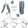 PETXIAOWU Dog Nail Clippers and Trimmer with File and Grooming Brush, Heavy Duty Nailclipper with Safety Guard to Avoid Over-Cutting for Cat, Dog, Rabbit, Guinea Pig at Home