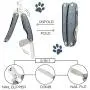 PETXIAOWU Dog Nail Clippers and Trimmer with File and Grooming Brush, Heavy Duty Nailclipper with Safety Guard to Avoid Over-Cutting for Cat, Dog, Rabbit, Guinea Pig at Home