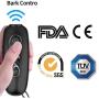 HOMLORY LED Ultrasonic Dog Repeller, Rechargeable Dog Barking Control Devices Dog Trainer and Cat Toys Interactive 4 in 1 Anti Barking Stop Bark Handheld Dog Training Device