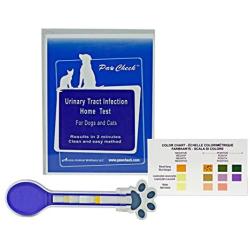 PawCheck Urinary Tract Infection Home Tests (2 Each) for Dogs and Cats