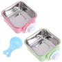 Crate Dog Bowl, Removable Stainless Steel Water Food Feeder Bowls Hanging Pet Cage Bowl Cage Coop Cup for Dogs Cats Puppy Rabbits Bird and Small Pets, 2 Pack