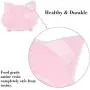 ljfjf Cat Bowls,3PCS Cat Bowl Set Non Slip Cat Bowls Durable Cat Food Bowl Plastic Cat Shaped Pet Water Bowl Pink/White/Gray for Cats and Puppys (Color : -)