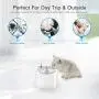 isYoung Cat Water Fountain,84oz/2.5L Quiet Automatic Pet Fountain with 5 Replacement Filters and Cleaning Brushes for Cats,Dogs isYoung Cat Water Fountain,84oz/2.5L Quiet Automatic Pet Fountain with 5 Replacement Filters and Cleaning Brushes for Cats,Dogs
