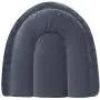 Super Cushioned Cat Igloo Bed Novelty Half-Covered Pet Snuggery Hut for Cats and Small Dogs Washable Indoor Cat Puppy Sleeping Cattery Beds with Dangling Ball Anti-Slip Bottom