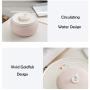 Cat Water Fountain, Silent Automatic Pet Circulating Water Dispenser, Automatic Ceramic Drinking Fountain for Cats Dogs (1.8L)