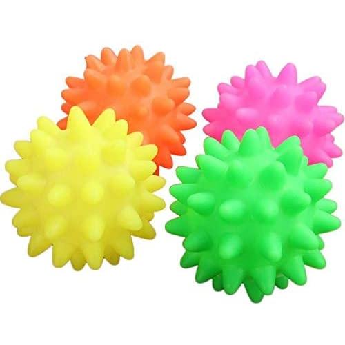 Beautiful New Rubber Ball Toy Dog Pet Fun Spikey